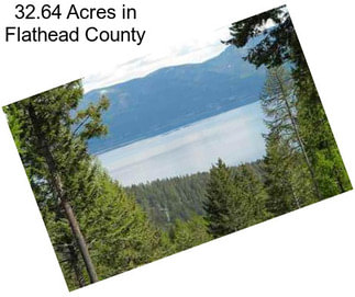 32.64 Acres in Flathead County