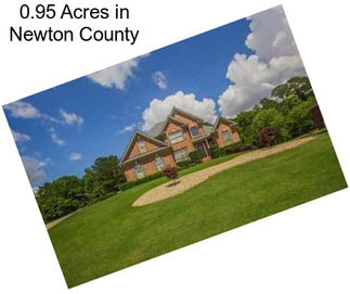0.95 Acres in Newton County