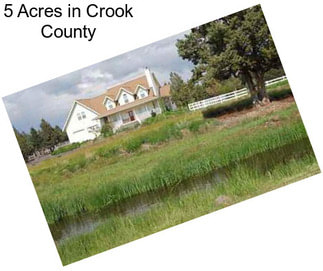 5 Acres in Crook County