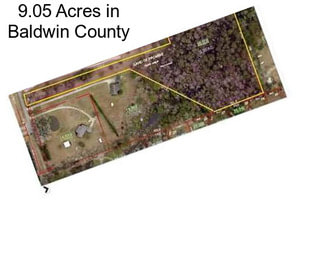 9.05 Acres in Baldwin County