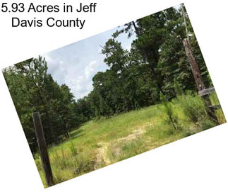 5.93 Acres in Jeff Davis County