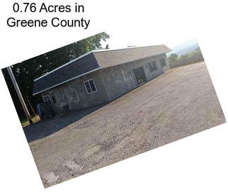 0.76 Acres in Greene County