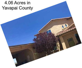4.06 Acres in Yavapai County