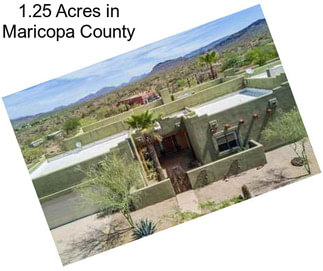 1.25 Acres in Maricopa County