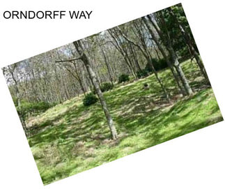 ORNDORFF WAY