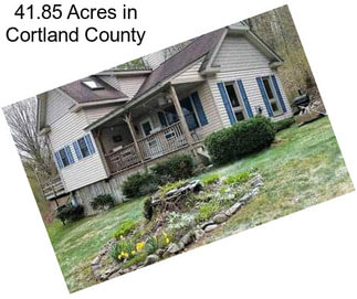 41.85 Acres in Cortland County