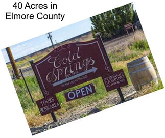 40 Acres in Elmore County