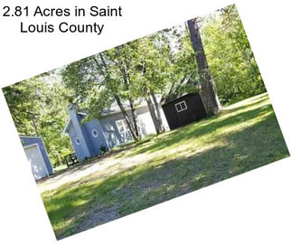 2.81 Acres in Saint Louis County
