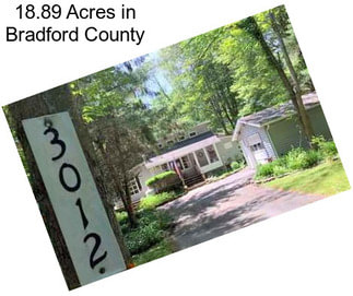 18.89 Acres in Bradford County