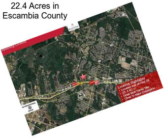 22.4 Acres in Escambia County