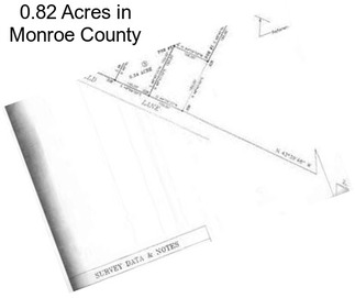0.82 Acres in Monroe County