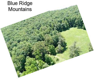 Blue Ridge Mountains