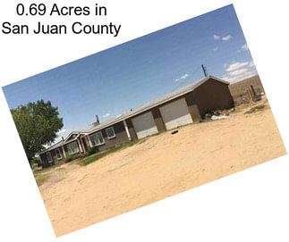 0.69 Acres in San Juan County