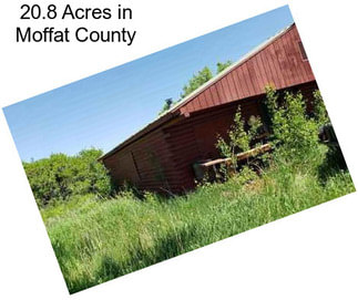 20.8 Acres in Moffat County