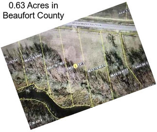 0.63 Acres in Beaufort County
