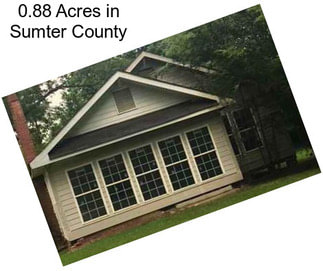 0.88 Acres in Sumter County