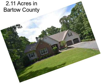 2.11 Acres in Bartow County