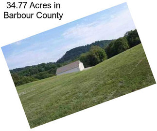 34.77 Acres in Barbour County