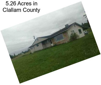 5.26 Acres in Clallam County