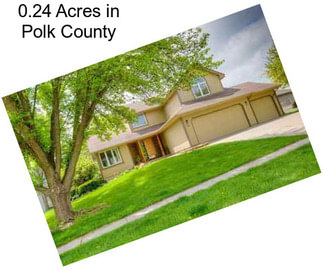 0.24 Acres in Polk County