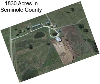 1830 Acres in Seminole County