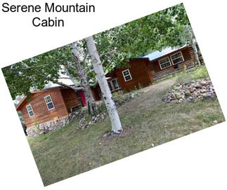 Serene Mountain Cabin