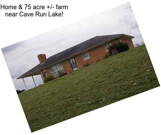 Home & 75 acre +/- farm near Cave Run Lake!