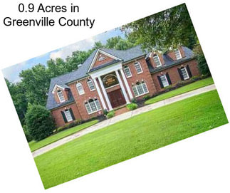 0.9 Acres in Greenville County