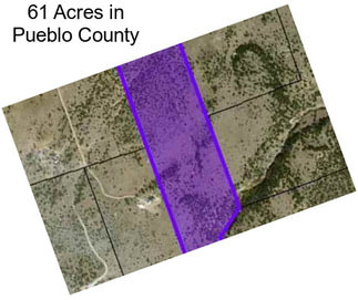 61 Acres in Pueblo County