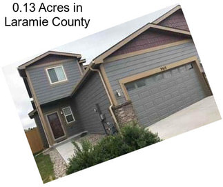 0.13 Acres in Laramie County