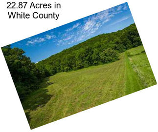 22.87 Acres in White County