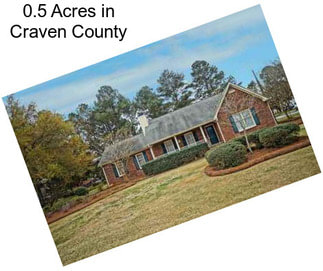 0.5 Acres in Craven County