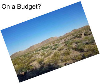 On a Budget?
