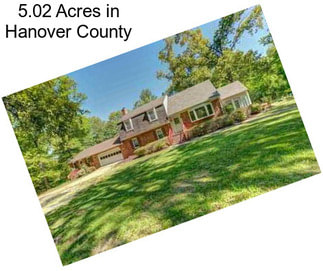 5.02 Acres in Hanover County
