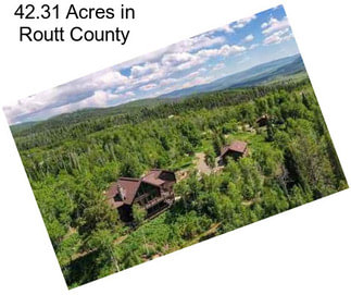 42.31 Acres in Routt County