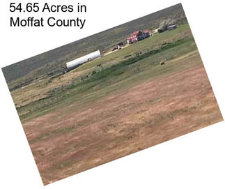 54.65 Acres in Moffat County