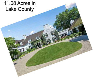 11.08 Acres in Lake County