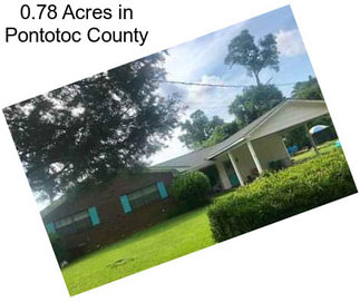 0.78 Acres in Pontotoc County