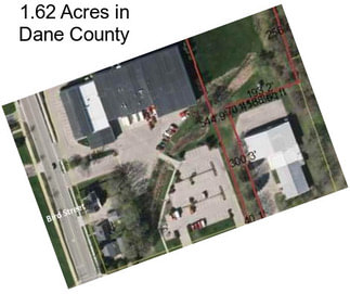 1.62 Acres in Dane County