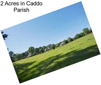 2 Acres in Caddo Parish