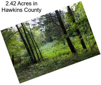 2.42 Acres in Hawkins County