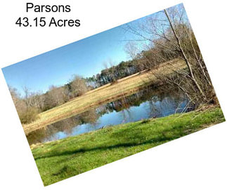 Parsons 43.15 Acres