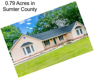 0.79 Acres in Sumter County