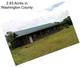 2.83 Acres in Washington County