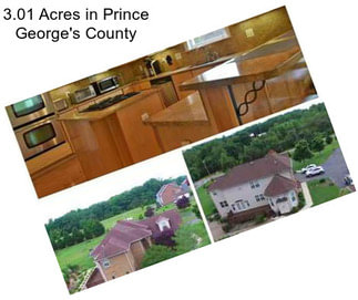 3.01 Acres in Prince George\'s County
