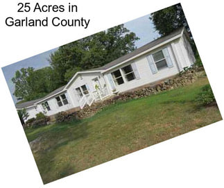 25 Acres in Garland County