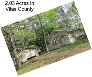 2.03 Acres in Vilas County