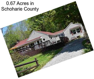 0.67 Acres in Schoharie County