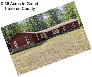 0.36 Acres in Grand Traverse County