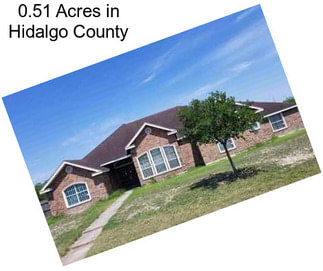 0.51 Acres in Hidalgo County